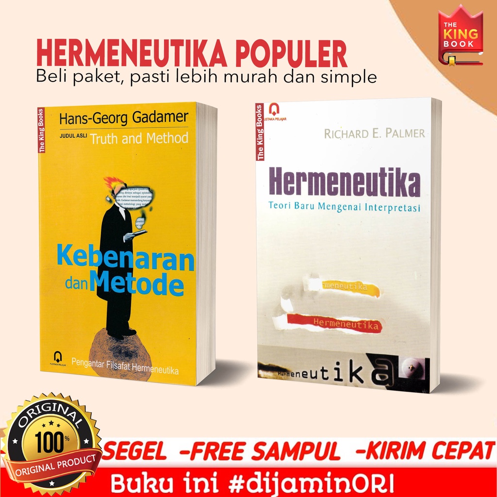 Jual Paket Buku Hermeneutika Kebenaran Dan Metode Hans Georg Gadamer ...