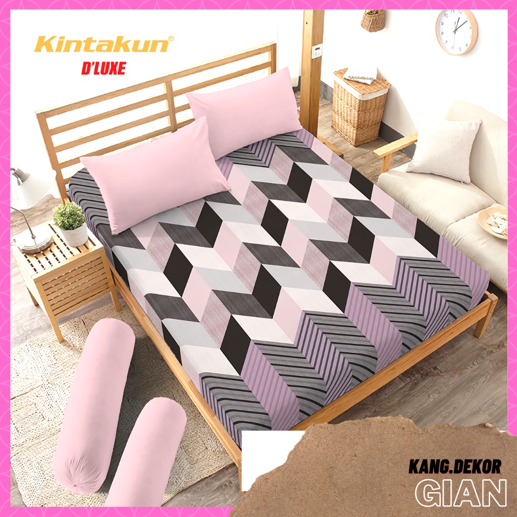 Jual SPREI KINTAKUN D'LUXE MOTIF BUNGA 180X200 160X200 120X200 SEPRAI ...