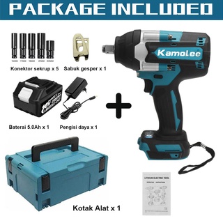 Kamolee DTW700 Electric Impact Wrench 1800 N.m Torque 1/2 Inch