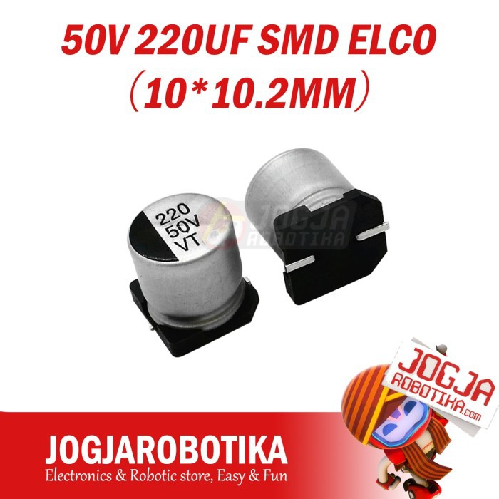 Jual 50V 220UF SMD ELCO（10*10.2MM） | Shopee Indonesia