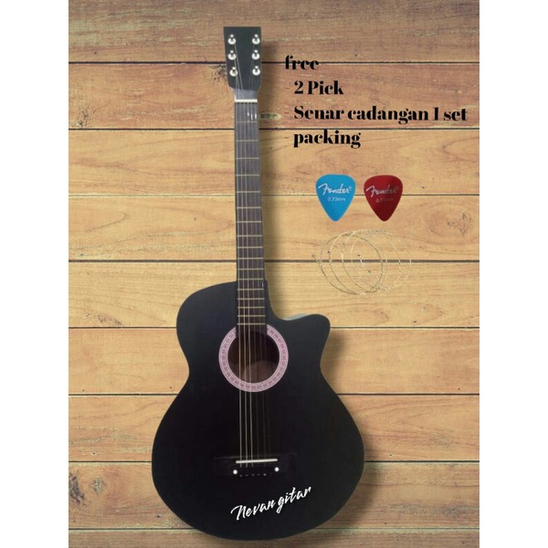Jual COD Gitar akustik pemula termurah ( PACKING KAYU) Shopee Indonesia