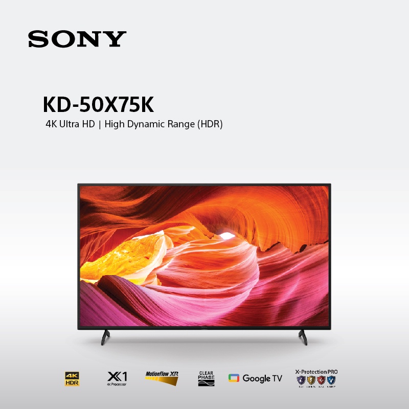 Jual SONY Bravia X75K 50 Inch Ultra HD 4K High Dynamic Range Smart TV ...