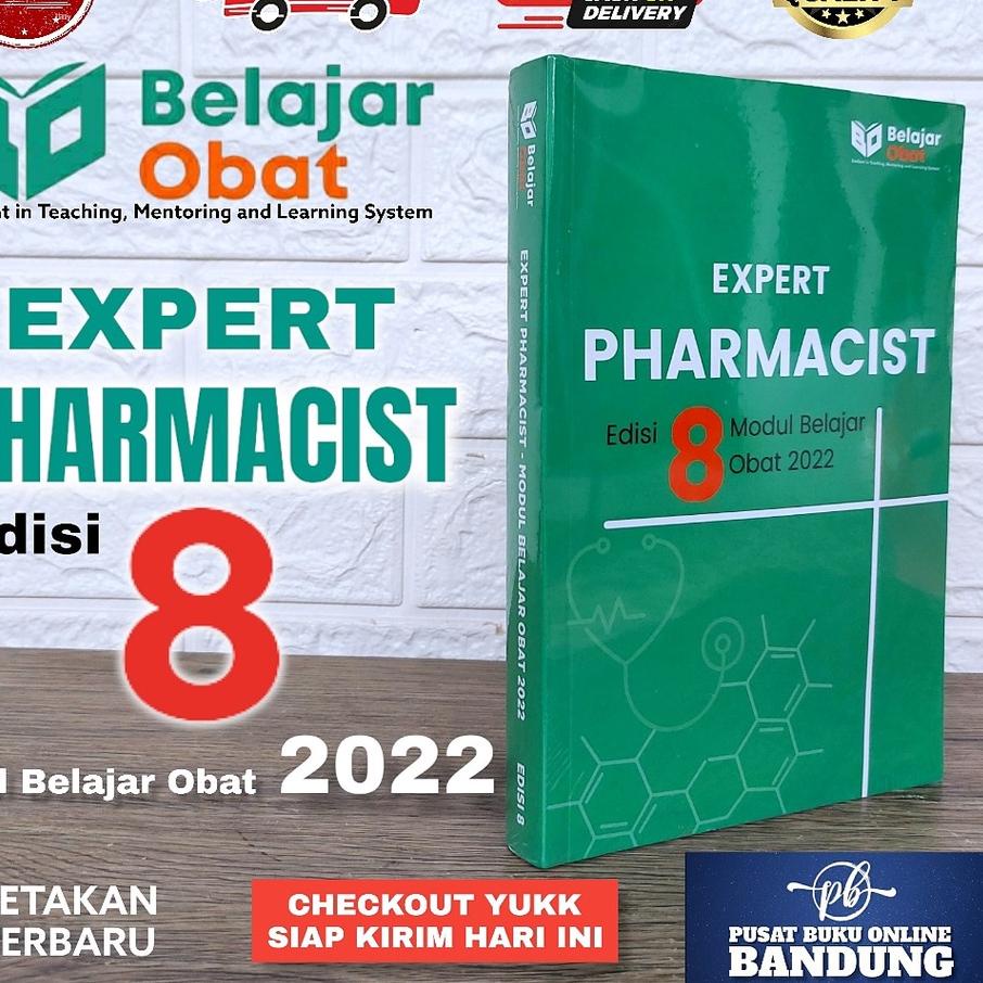 Jual PROMOSI !! 1.1 EXPERT PHARMACIST EDISI 8 MODUL BELAJAR OBAT 2022 ...