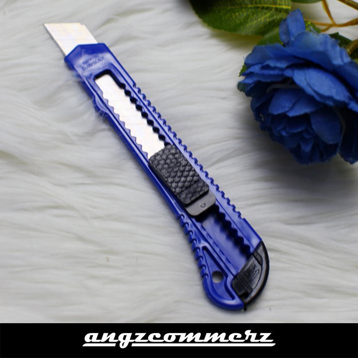 Jual Cutter Besar Kecil Tajam Kuat Awet Kater Pemotong Kertas Geser ...