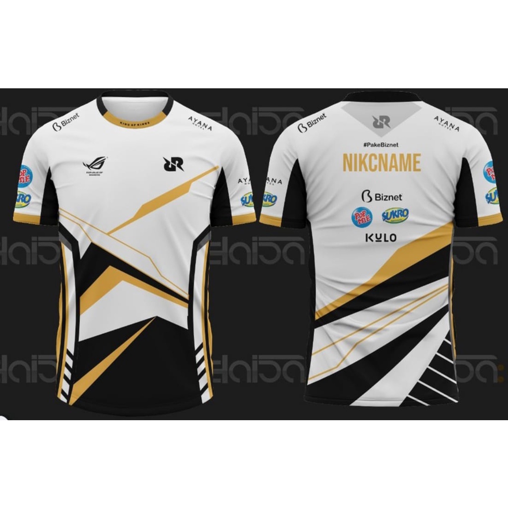 Jual JERSEY TEAM RRQ TERBARU SEASON 8 2021 MPL FREE NICKNAME | Shopee ...