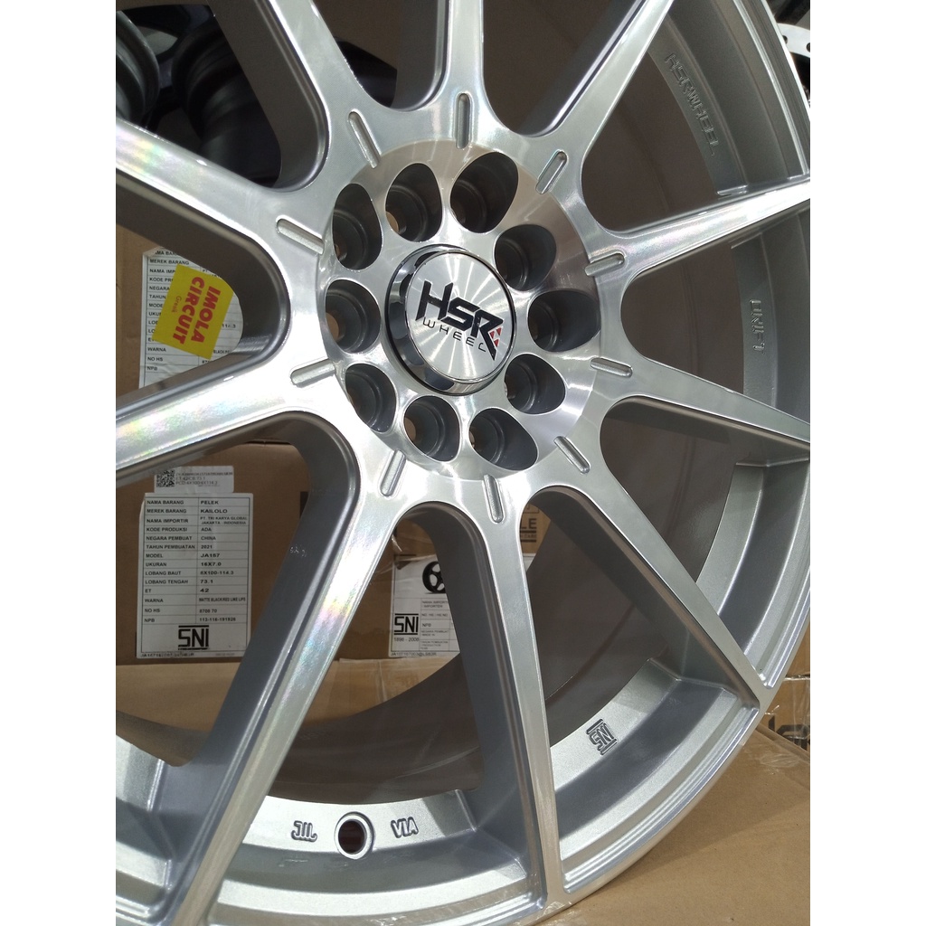Jual Velg mobil racing untuk inova ertiga crv ring 18 HSR wheel RAI-S2 ...