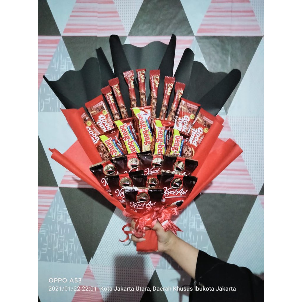 Jual Buket Snack dan Kopi (wajib membeli dus packing ) | Shopee Indonesia