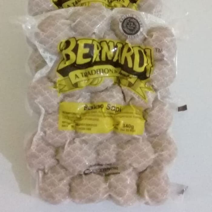 Jual Bernardi Bakso Sapi Besar 25 Pcs 340 Gram Shopee Indonesia