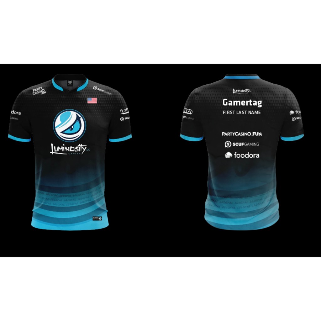 Jual Jersey Luminosity Gaming Black 2020 | Shopee Indonesia