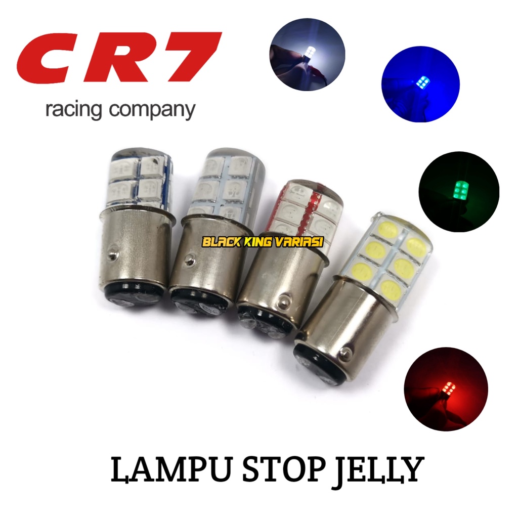 Jual Bohlam Lampu Stop Rem Led 12 Mata Lampu Stop Jelly 12 Mata 12v ...