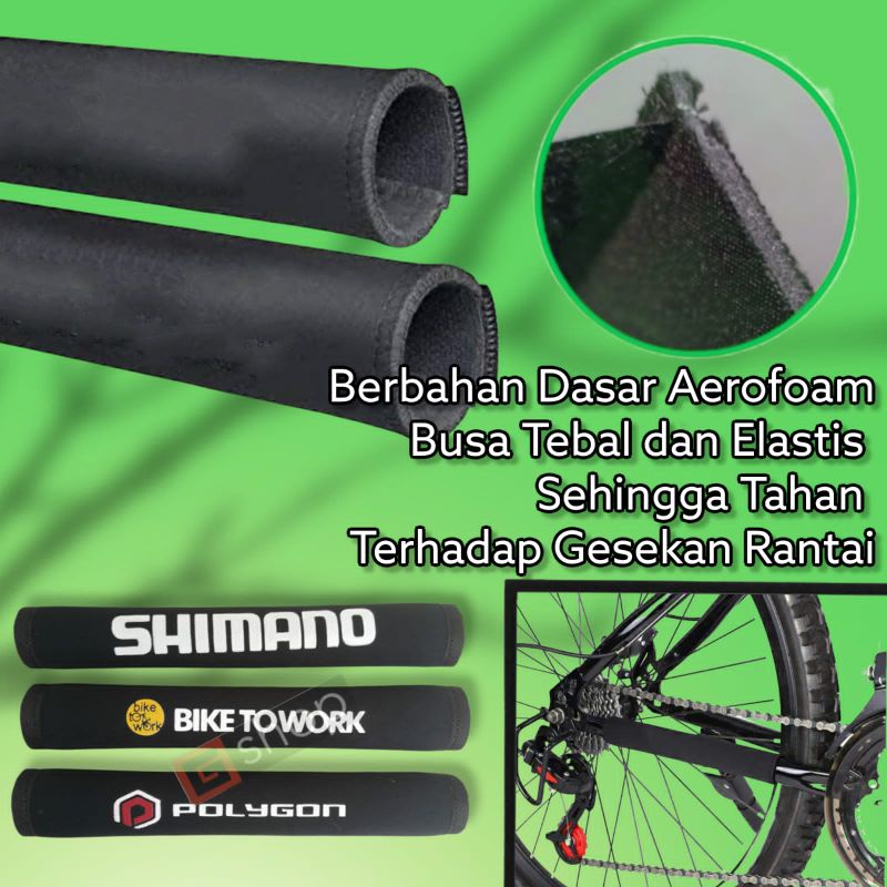 Jual AKSESORIS SEPEDA PELINDUNG FRAME RANTAI SEPEDA LIPAT SELI MTB ...