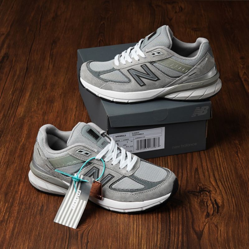 Jual New Balance 990V5 Grey Shopee Indonesia