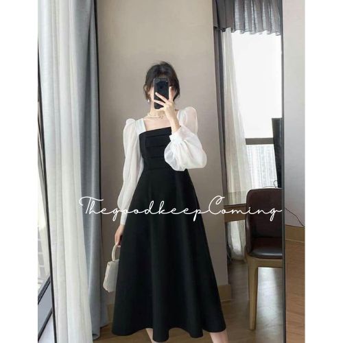 Jual BIG SIZE M XXXXL Dress Marsha Dres Sabrina Irise Wanita Korea A Line Bodycon Maxi Casual