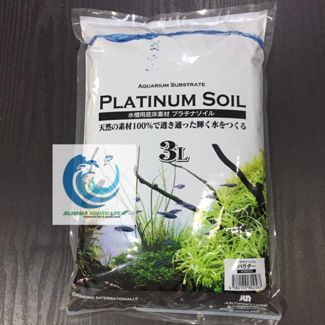 Jual Platinum Soil Aquarium Substrate 3L Powder Shopee Indonesia