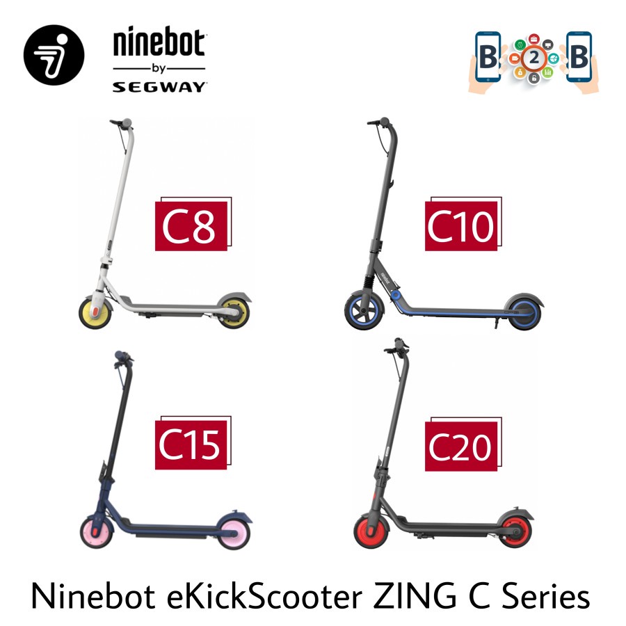 Jual Ninebot Segway KickScooter ZING C8 / C10 / C15 / C20 Segway ...
