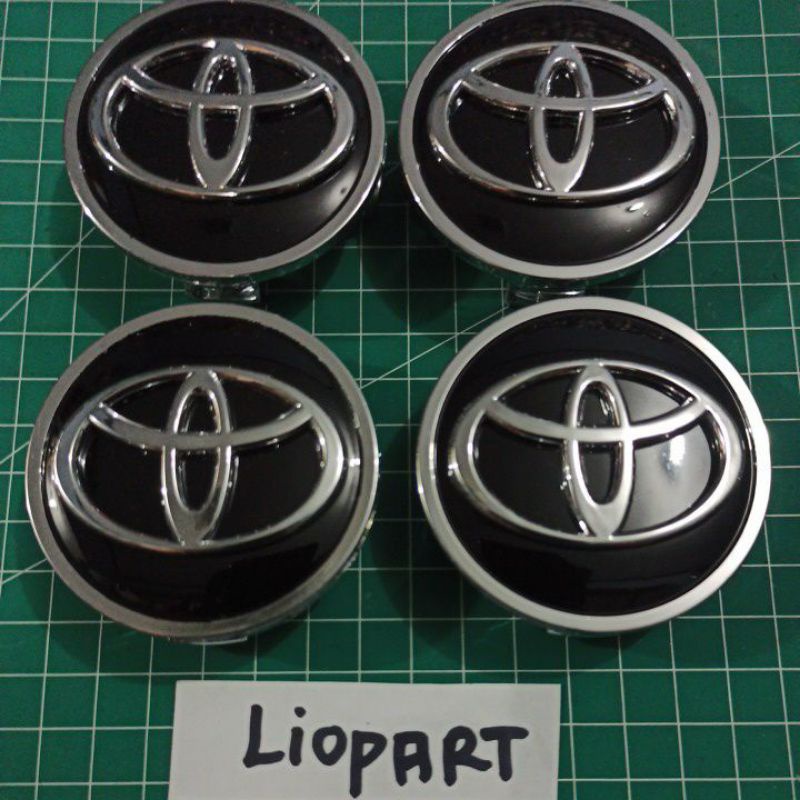 Jual Dop roda chrome 6,2cm harga satuan 1 pcs Toyota avanza 2019 Rush ...