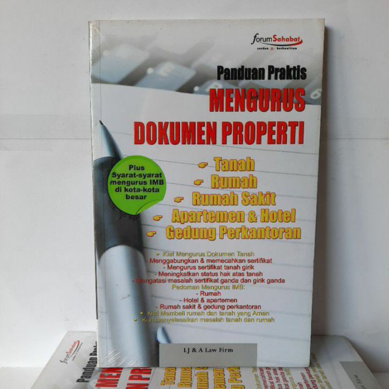 Jual Buku Original - Panduan Praktis Mengurus Dokumen Properti | Shopee ...