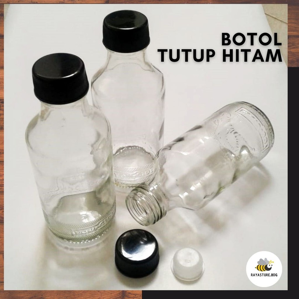 Jual Botol Kaca YOU C-1000 - 140 ml (sudah beserta tutup plastik ...