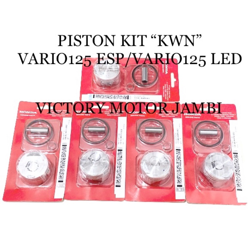 Jual PISTON KIT VARIO125 FI 131A1KWN902 HONDA AHM Shopee Indonesia