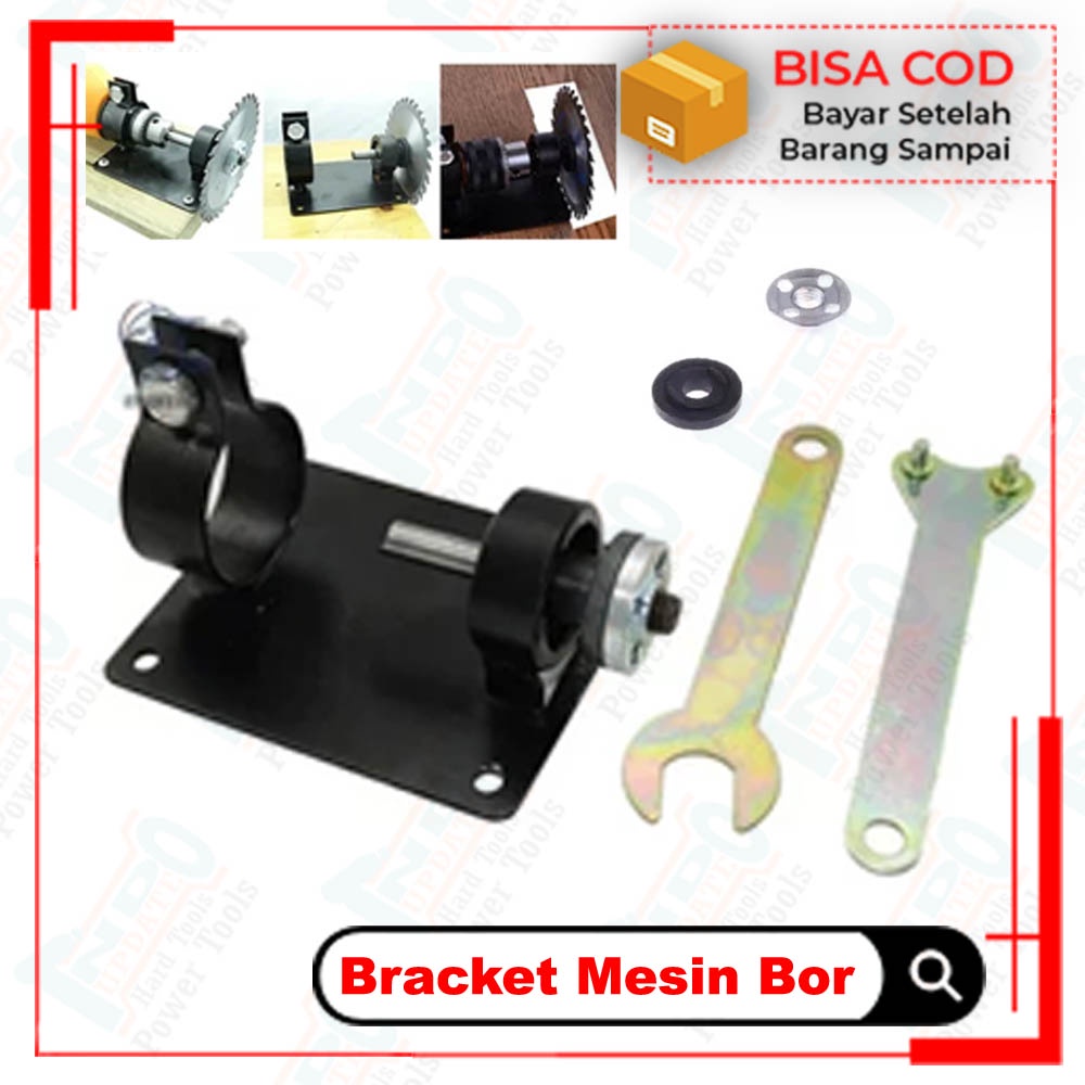 Jual Bracket Stand Holder Perlengkapan Dudukan Mesin Bor Meja Tangan