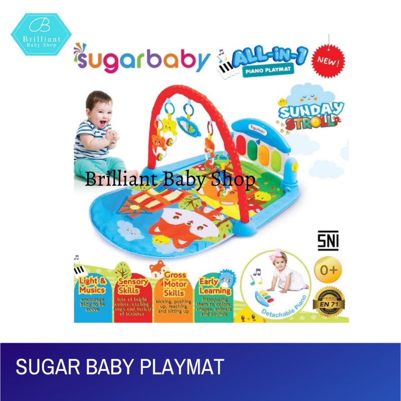 Jual SUGAR BABY PIANO PLAYMAT Shopee Indonesia