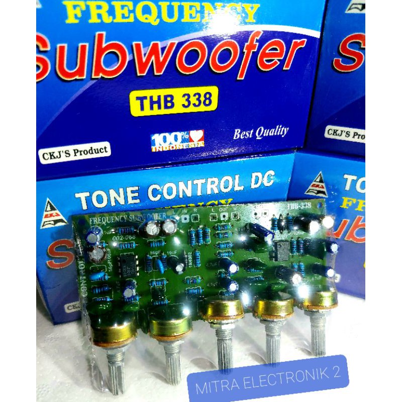Jual RAKITAN AMPLIFIER KIT/RAKITAN TONE CONTROL SUBWOOFER PLUS ...