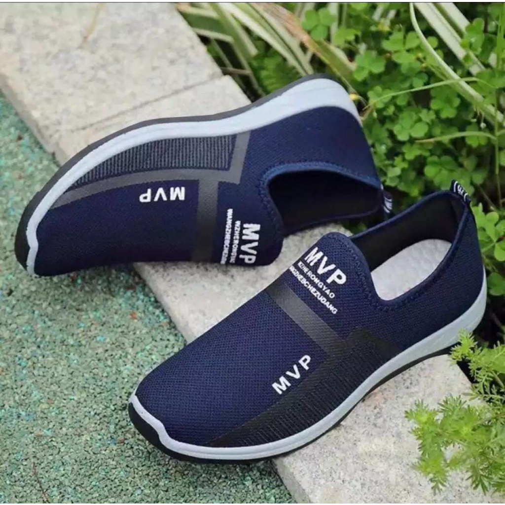 Jual Sepatu Slip On Pria Kekinian Tanpa Tali Sepatu Pria Kasual