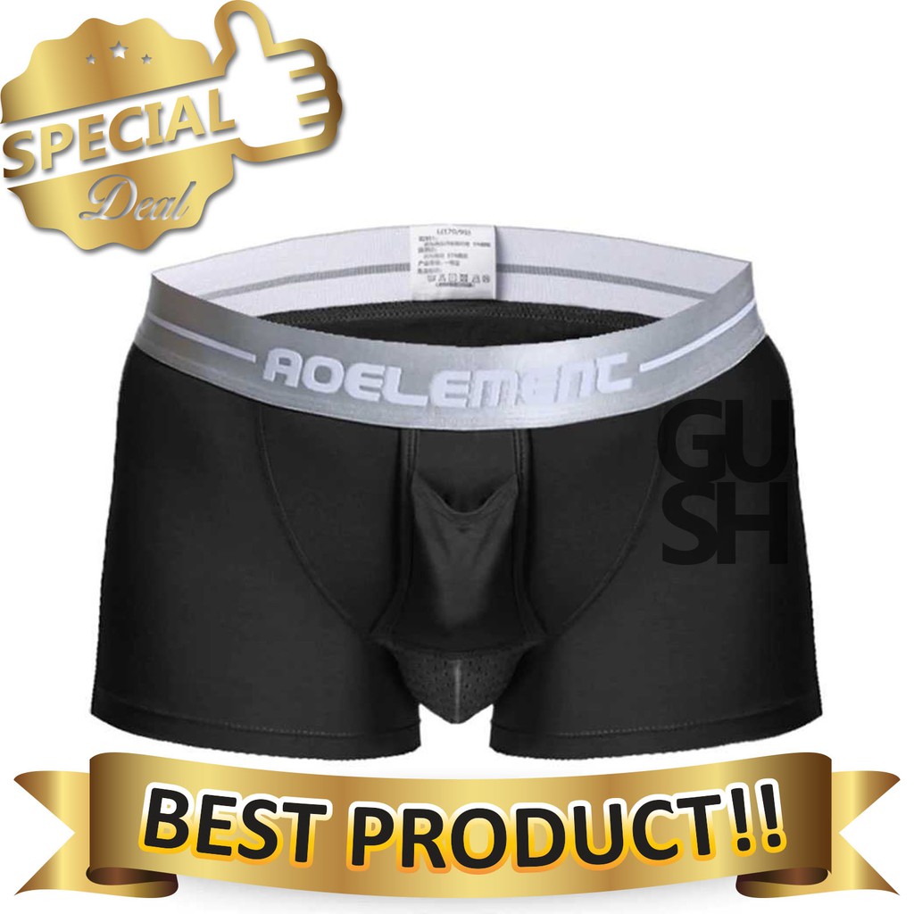 Jual AOELEMENT Celana Dalam Boxer Pria Bullet Separation Male Panties ...