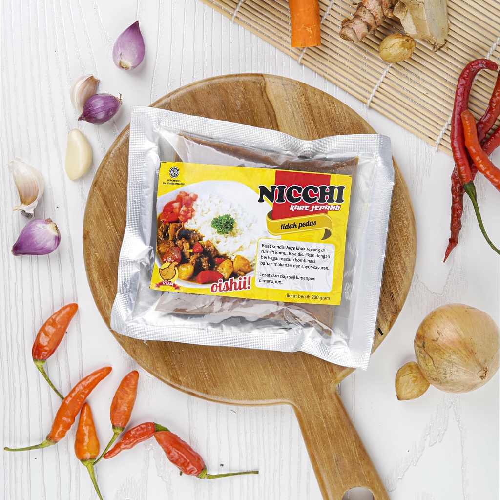 Jual Nicchi Bumbu Kare Jepang Gr Rasa Ayam Non Msg Kari Kare Mpasi