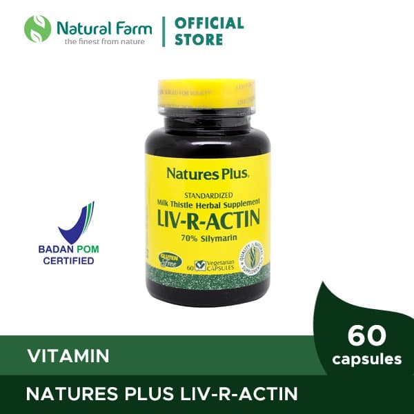 Jual Natures Plus Liv-R-Actin - 60 Capsules | Shopee Indonesia
