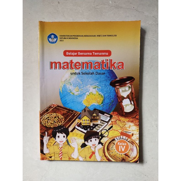 Jual Matematika untuk SD kelas 4 volume 1| kurikulum merdeka | Shopee ...