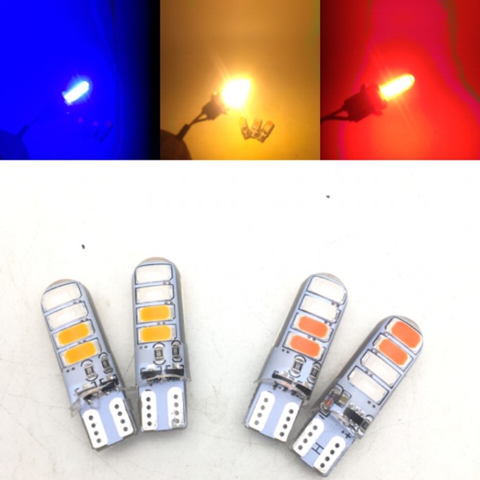 Jual Lampu Rem Led BlitsStrobo T10 Kombinasi Warna | Shopee Indonesia