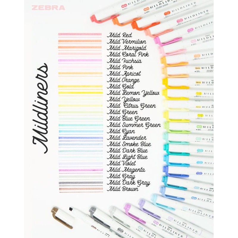 Jual Zebra Mildliner Highlighters Shopee Indonesia
