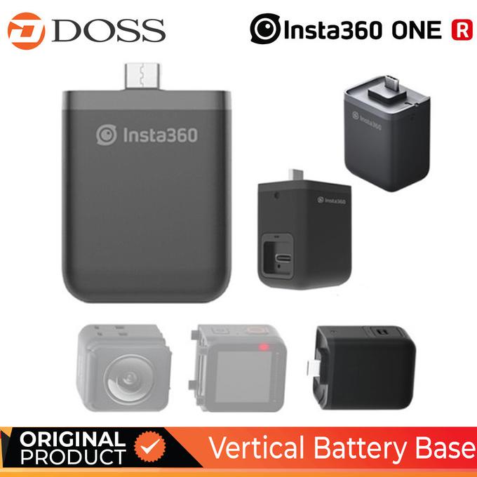 Jual Battery Insta360 One R Vertical Battery Base / Battery Insta360 ...