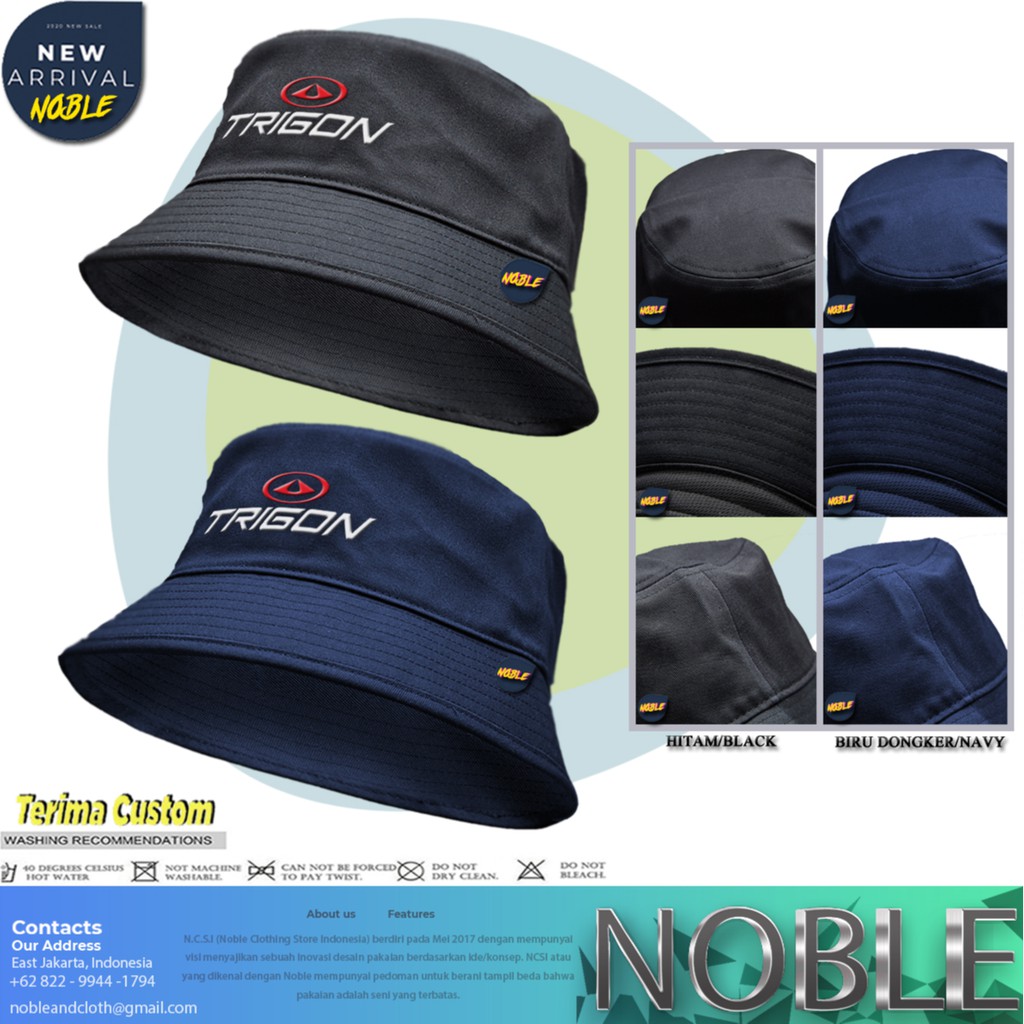 Jual TOPI KUPLUK TOPI BEANI BUCKET HAT DISTRO TRIGON DESAIN CUSTOM ...