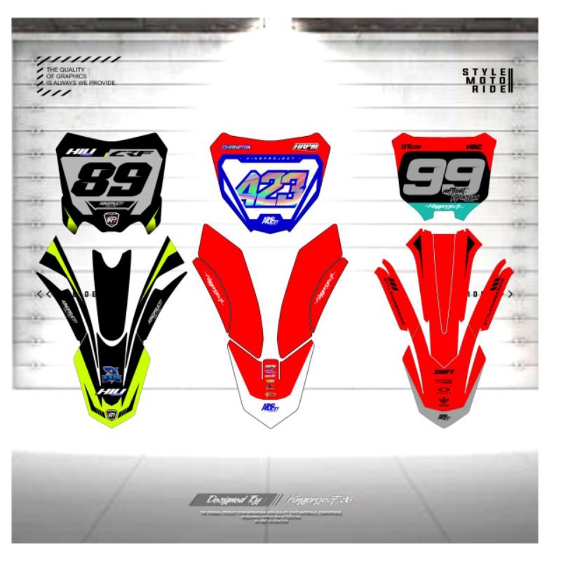 Jual Decal Crf Super Glossy Premium Full Body Custom Shopee Indonesia