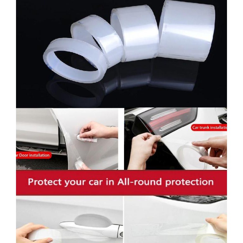 Jual Stiker Transparan Anti Gores Body Mobil DFSK Glory iAuto Lebar