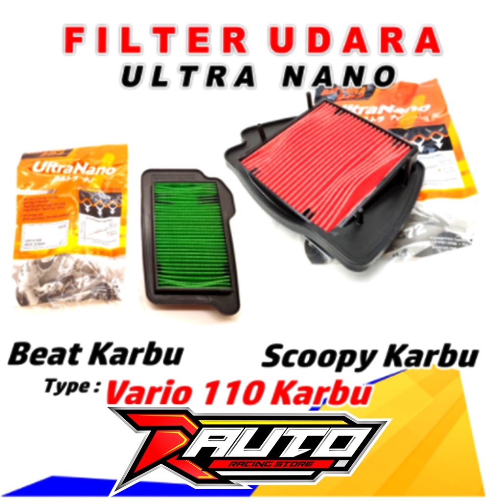 Jual Filter Udara Vario 110 Filter Udara Daytona Racing Ultra Nano Beat ...