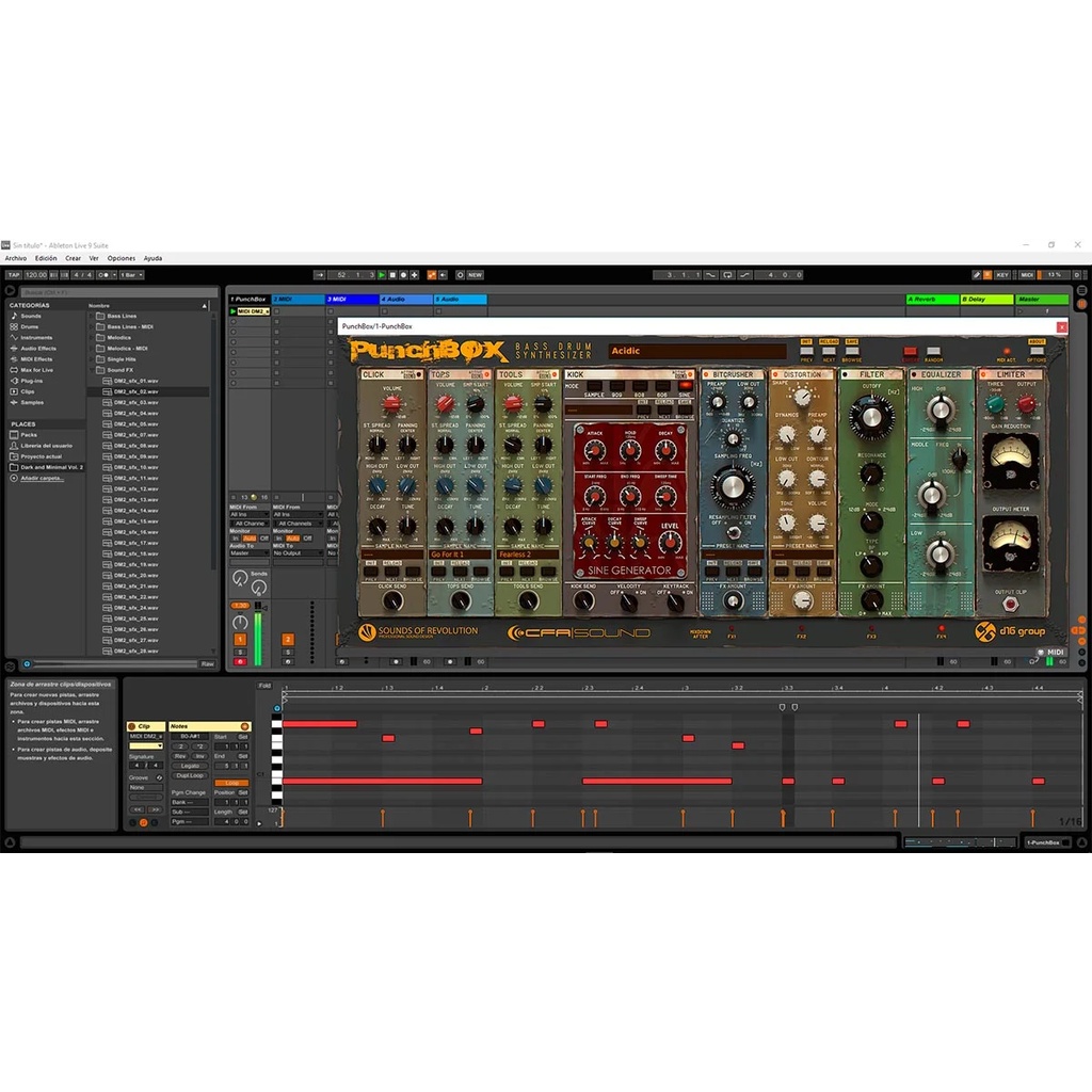 Jual D16 PunchBOX 1 VST Plugin virtual instrument designed for creating ...