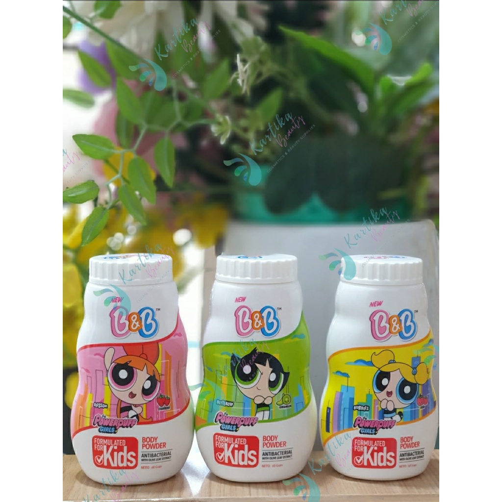 Jual B&B BODY POWDER FOR KIDS BEDAK WANGI UNTUK ANAK KECIL RAWAT KULIT ...