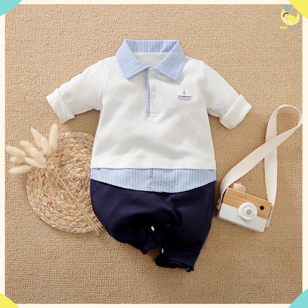 Jual Babylovanta COD Jumper bayi laki laki | Jumper TUXEDO bayi Baju