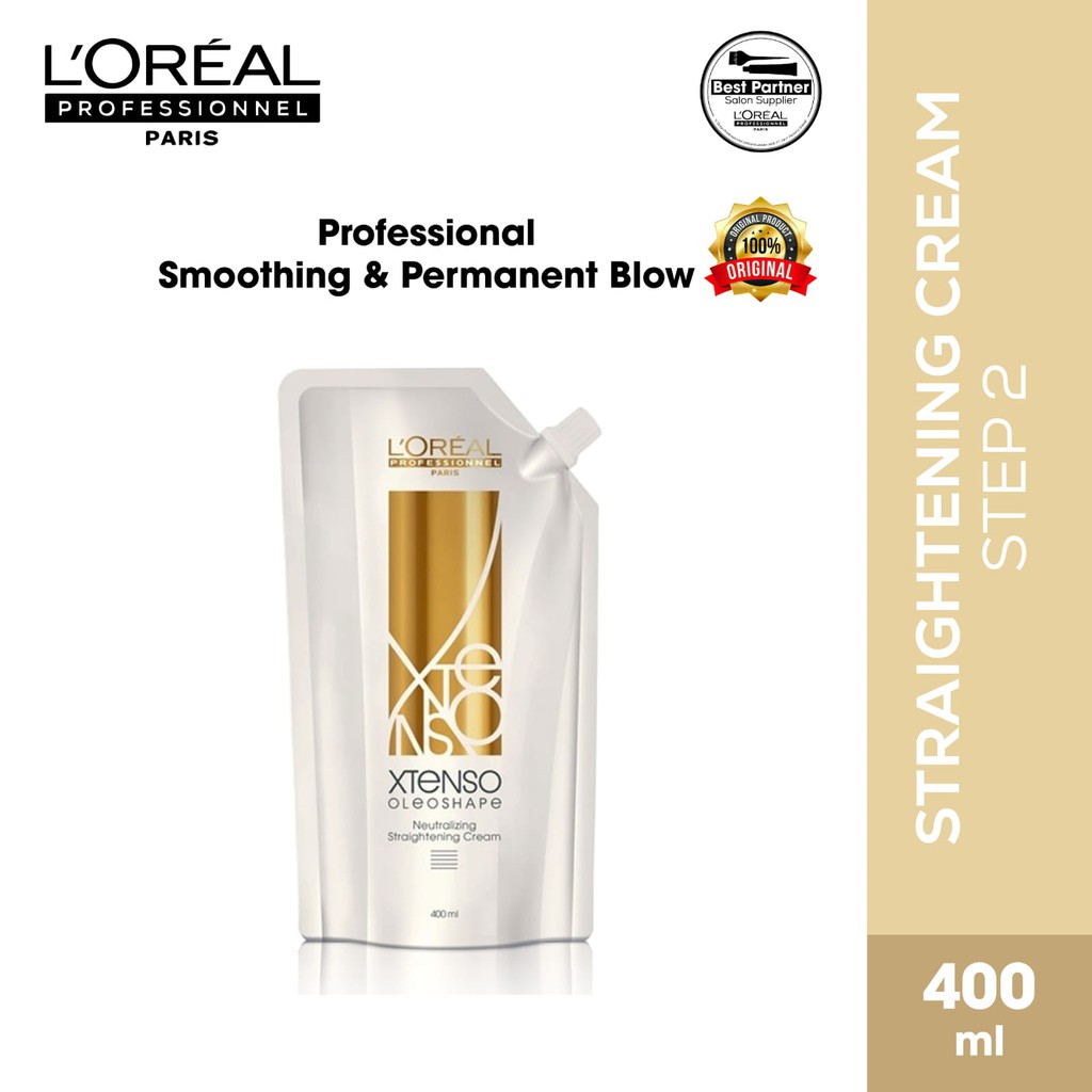 Jual LOREAL XTENSO Oleoshape Neutralizing Straightening Cream 400ml