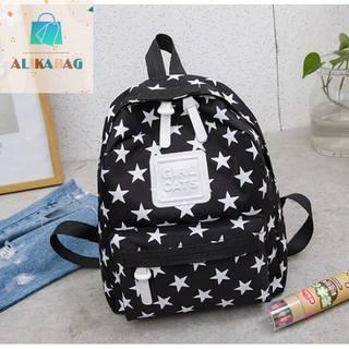 Jual Alika Bag - Tas Ransel Mini Wanita Gambar Bunga Kasual Tas