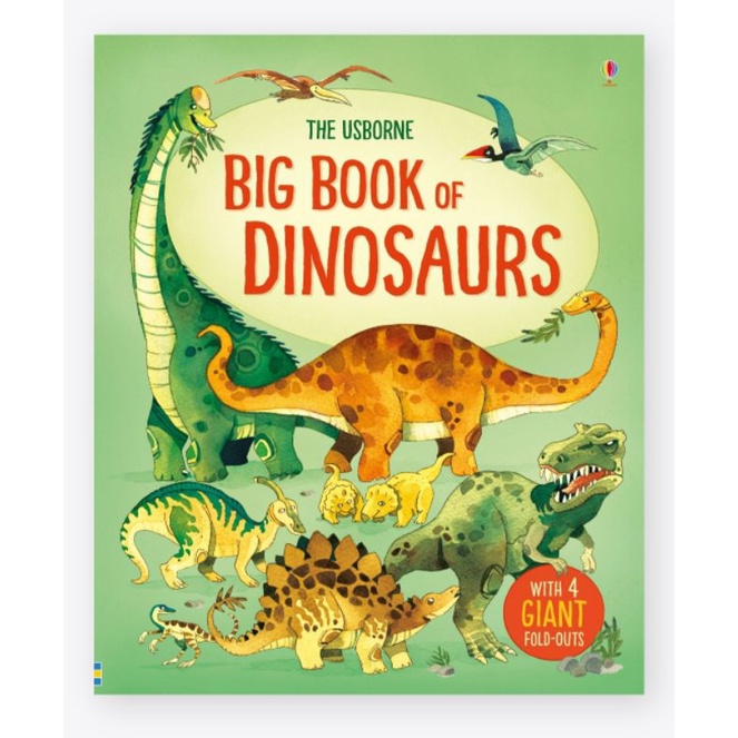 Jual Usborne - Big Book Of Dinosaurs (Hardcover) | Shopee Indonesia