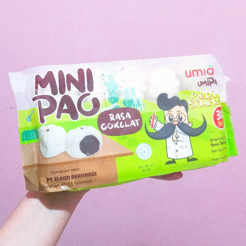 Jual Umiami Mini Pao MiniPao Isi 30 480gr / Cokelat / Sapi / Ayam ...