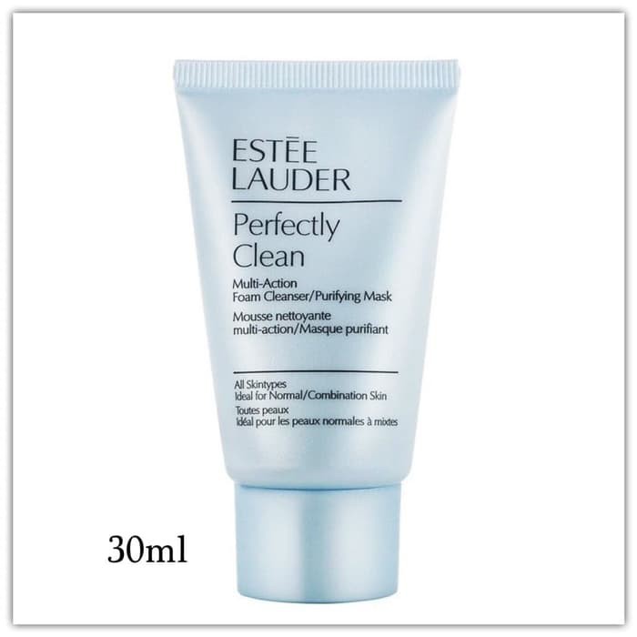 Jual Estee Lauder Perfectly Clean Multi Action Foam Cleanser 30ml (100% ...
