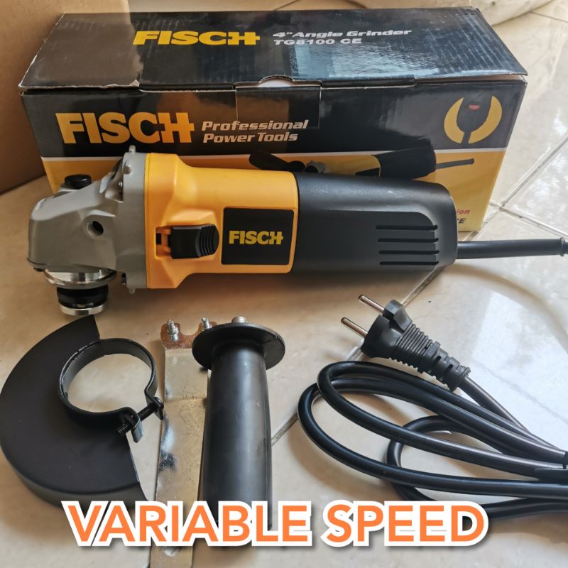 Jual MESIN GERINDA VARIABLE SPEED FISCH TG8100 GURINDA TANGAN GRENDA ...