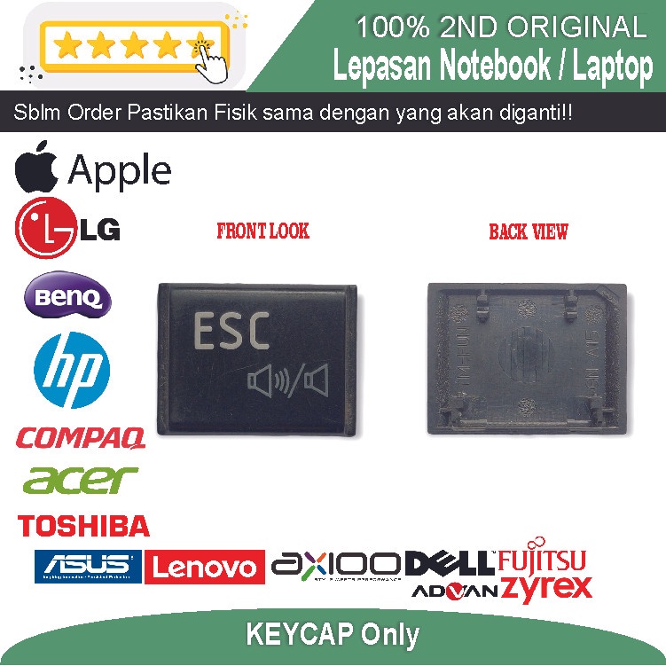 Jual ET11 TUT-ESC REQUEST TUTS ESC ESCAPE TUT TOMBOL PENCETAN LEPASAN ...