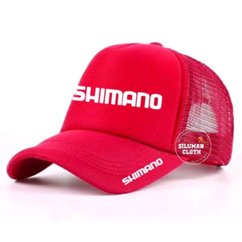 Jual Topi Shimano Black Red Trucker TIC | Shopee Indonesia
