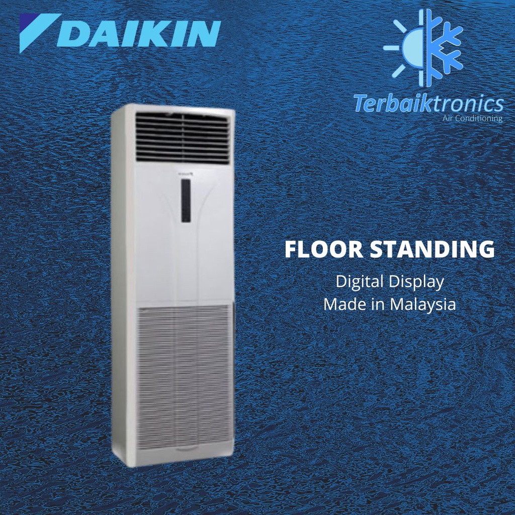 Jual Daikin AC Standing Floor 5 PK Malaysia R410A SV125DXY ...